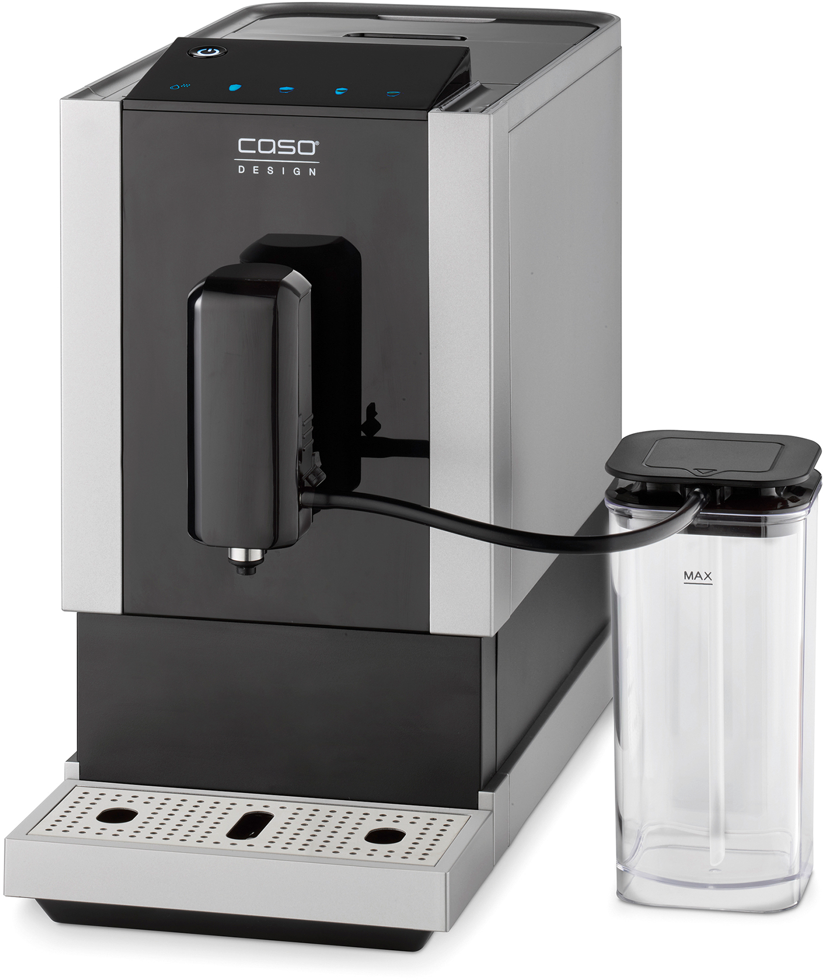Kaffemaskin Café Crema Touch med melkesystem 19 bar - CASO forfra