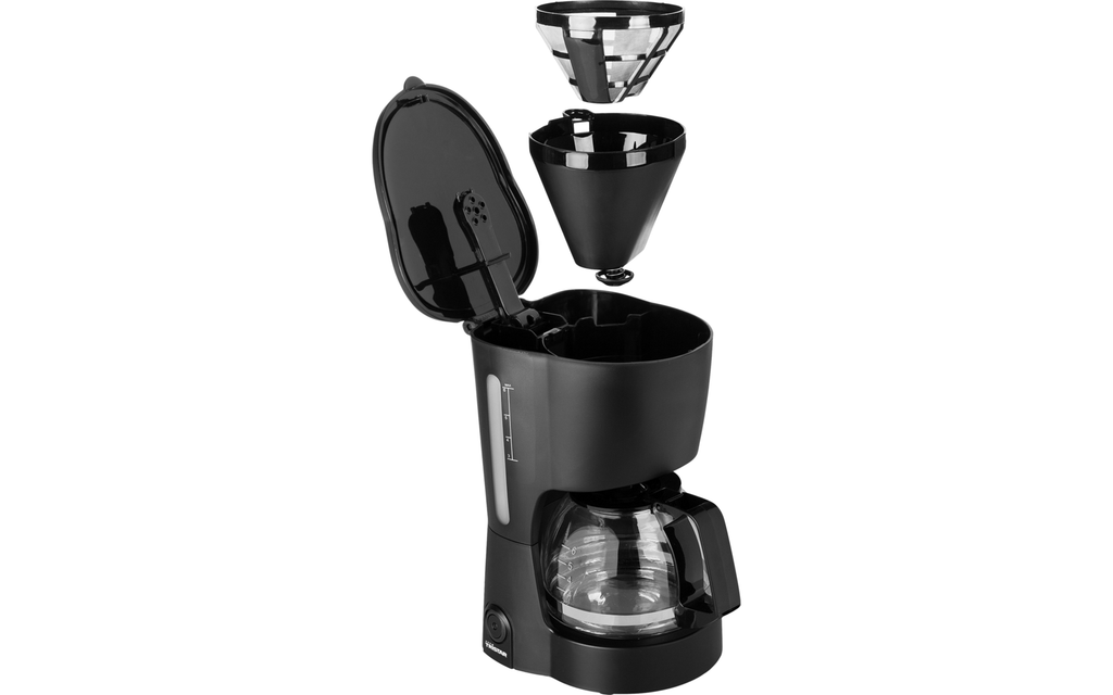 Kaffemaskin CM-1246 svart montert og klar til bruk