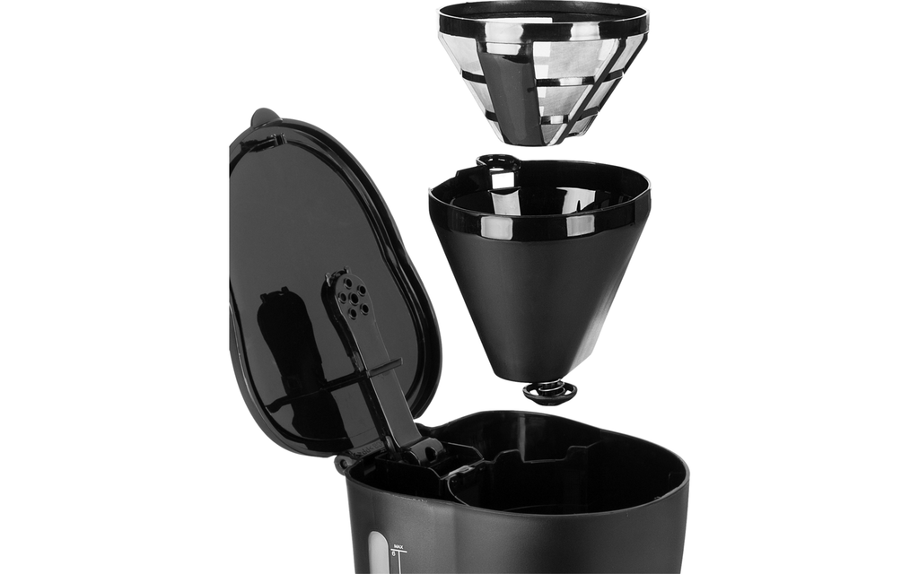Kaffemaskin CM-1246 svart visning av vannivå