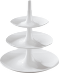 Kakefat Babell L 3-etasjes stabelbart cotton white fra koziol for elegant servering