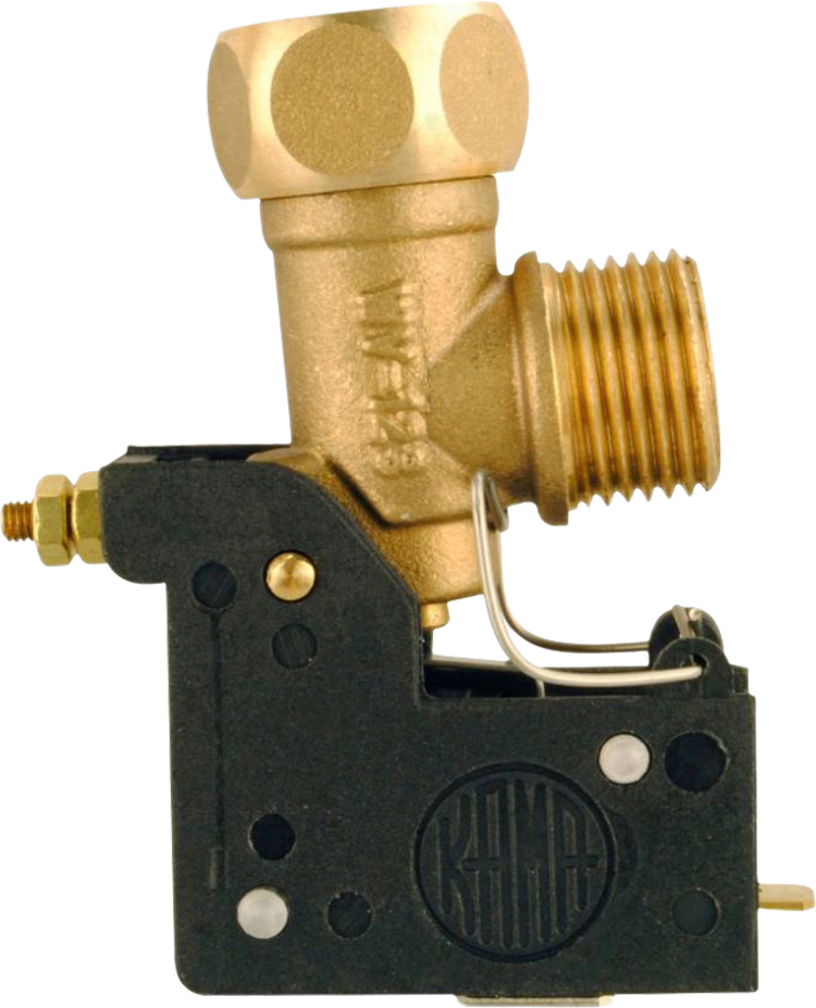 Kama MS-automatikbryter for vannkran R 3/8 svart front