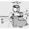 Kama MS-automatikbryter for vannkran R 3/8 svart montert