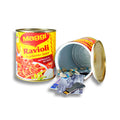 Kamuflert boks-safe i hermetikkformat 850 ml PlasticFantastic forfra