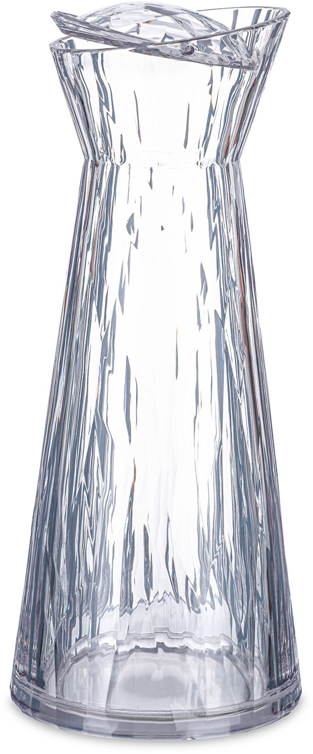 Karaffel Club Carafe L med vippelokk 1,2 liter fra Koziol