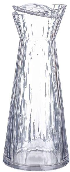 Karaffel Superglas 1,2 l med vipplokk i plast - forfra