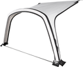 Kari oppblåsbart soltak for campingvogn 400x250 cm fra front