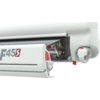 Kassettemarkise F45s veggmontert 300x250 cm Polar White bakside