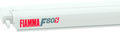 Forfra av Kassettemarkise F80s 425 vinylduk 425x250 cm Polarwhite