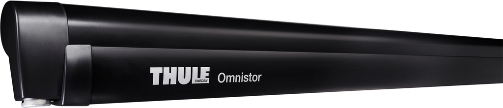 Kassettemarkise Omnistor 5102 for VW T5/T6 antrasitt forfra