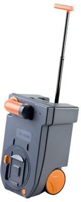 Detaljbilde av keramisk toalettskål på Kassettoalett C263-CS