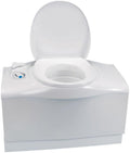 Kassettoalett C402-X elektrisk venstre hvit 19,3 l for camping