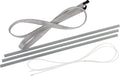 Kederadapter-sett med 3 x 90 cm kederskinne for tilpasning av kederstørrelse