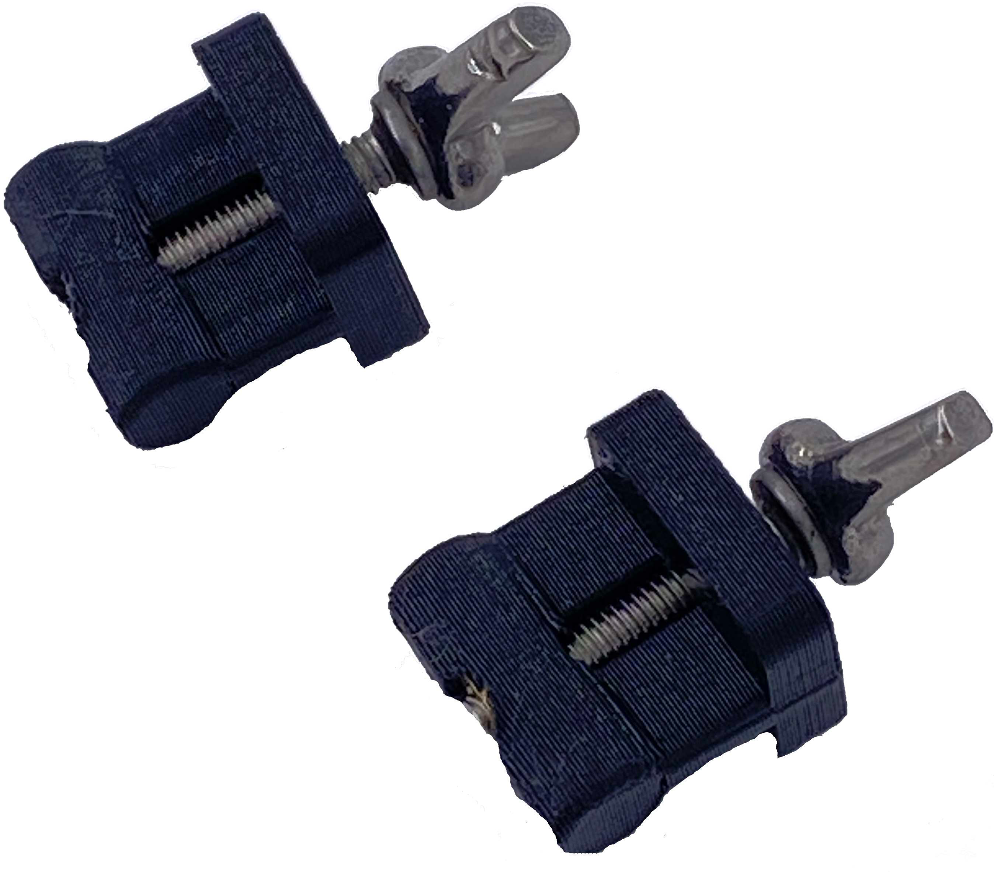 Kederstopper 2 stk for kederskinner 5-6 mm fra Bent, detalj av feste
