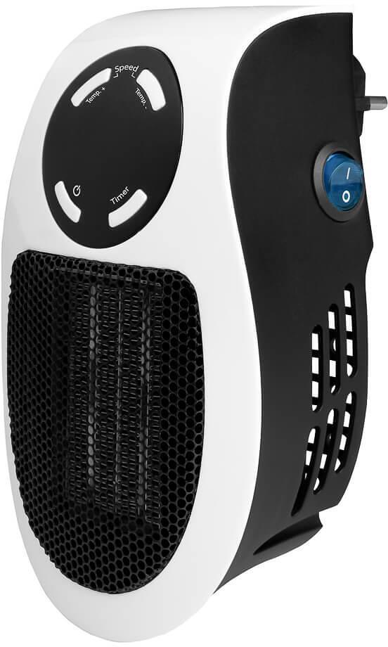 Keramisk varmeovn Heat Plug-In med timer bakside