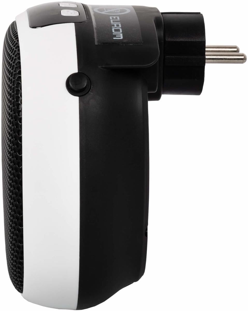 Keramisk varmeovn Heat Plug-In med timer med tydelig termostat
