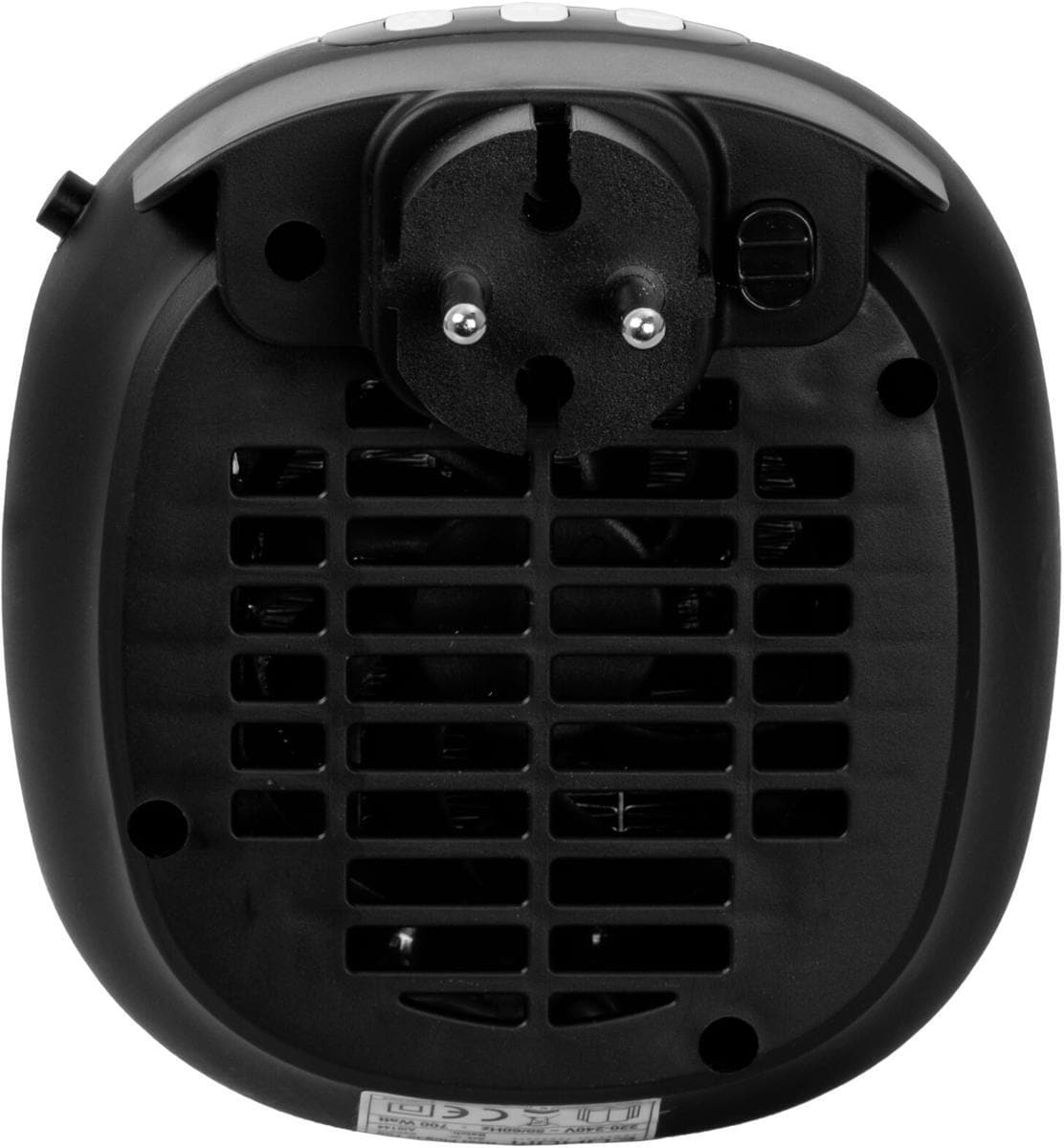 Keramisk varmeovn Heat Plug-In med timer med vifte