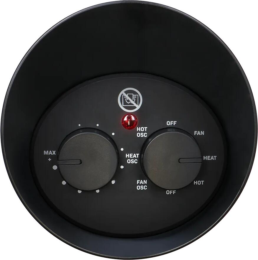 Keramisk varmeovn MKK-250 230V 1500W med oscillering detalj