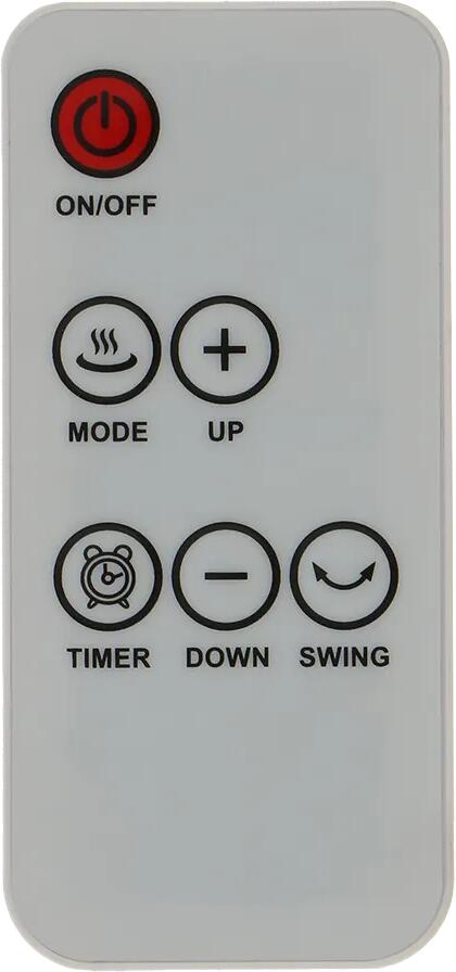 Detalj av kontrollpanel på Keramisk varmeovn MKK-400