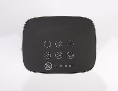 Detalj av fjernkontroll til Keramisk varmevifte Andro 230V 1500W
