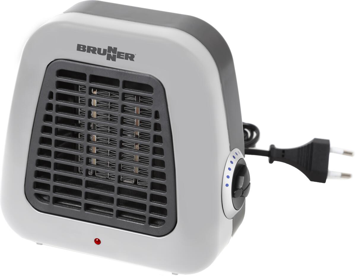 Keramisk varmevifte Kero 230V 500W med termostat forfra