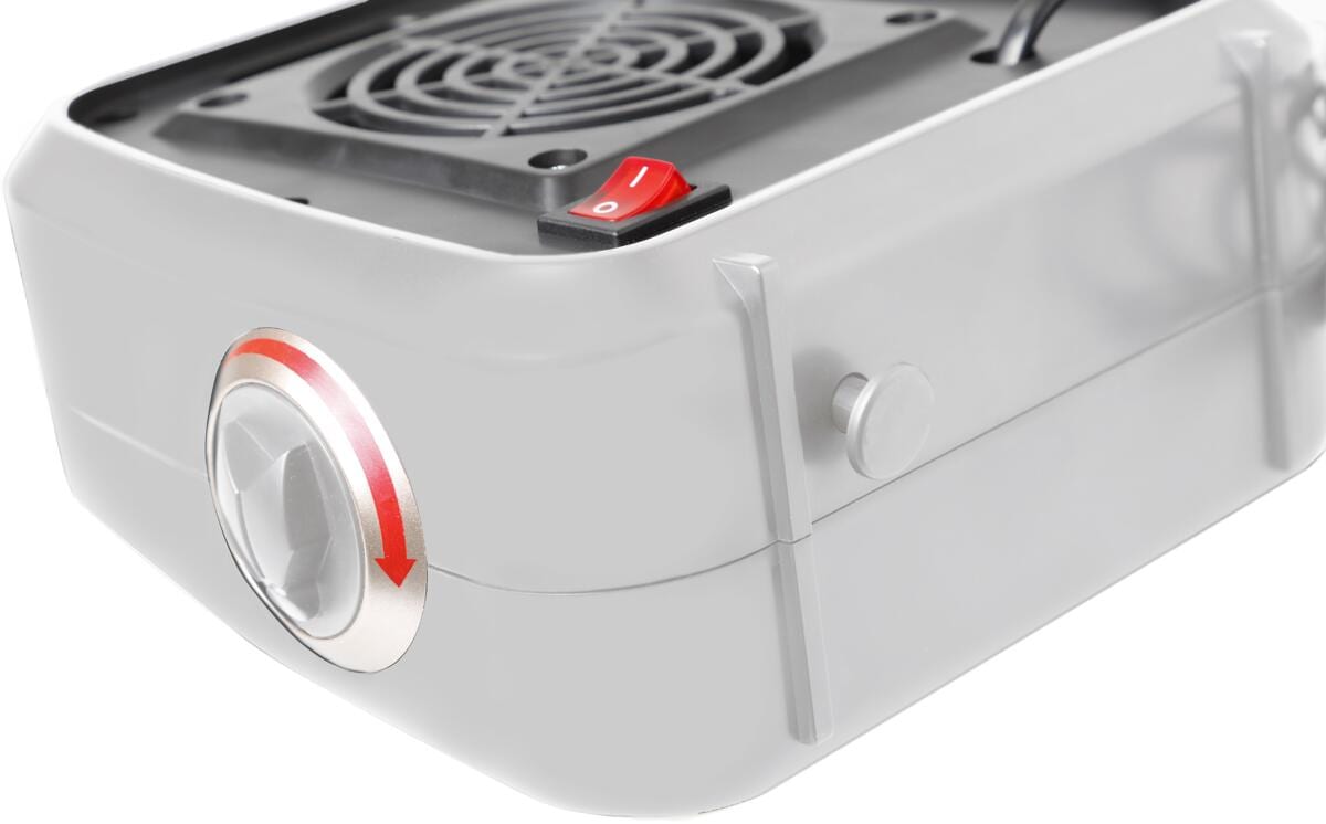 Detalj av Keramisk varmevifte Kero 230V 500W med termostat