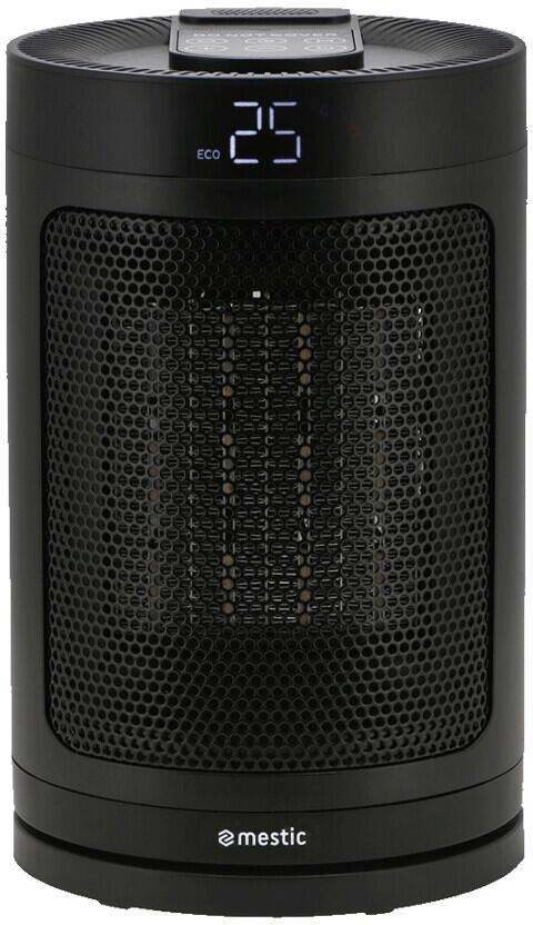 Keramisk varmevifte MKK-260 230V 1500W svart forfra