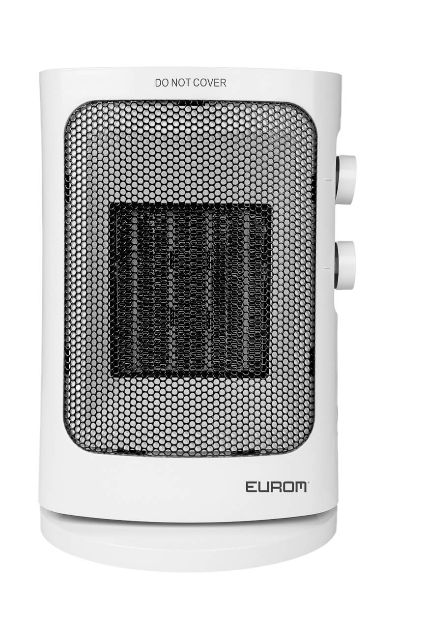 Keramisk varmevifte Safe Camp 1500 W, 3 innstillinger fra Eurom for effektiv oppvarming