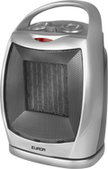 Keramisk varmevifte SF1525 750-1500W med svingfunksjon fra Eurom for campingbruk