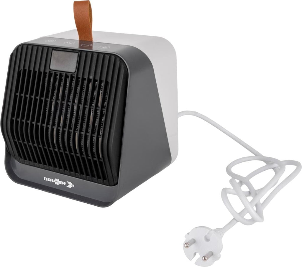 Keramisk varmevifte Spark 230V 750-1500W med timer bakside