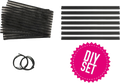 KiiPER-Mini Do-it-yourself sett BIG 130 mm sikringsnett for skap forfra