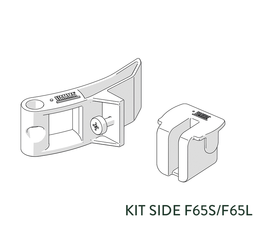 Kit Side F65 S / F65 L sideveggfeste for markise - Fiamma formontert på markise