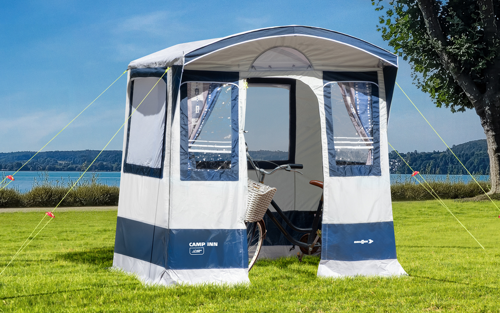 Kjøkkentelt Camp Inn 220x160 cm med stålstenger lukket