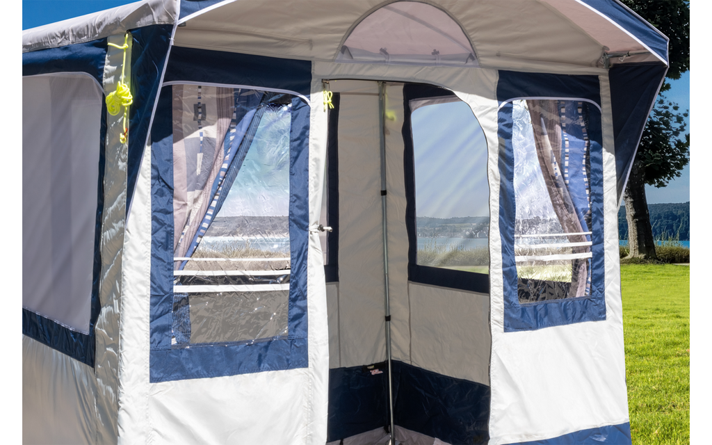 Kjøkkentelt Camp Inn 220x160 cm med stålstenger nærbilde
