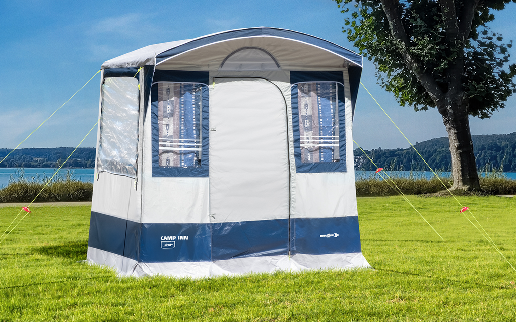 Kjøkkentelt Camp Inn 220x160 cm med stålstenger oppsett