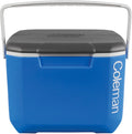 Kjøleboks 16 QT Excursion Tri Color 15L blå/grå/hvit - Coleman forfra
