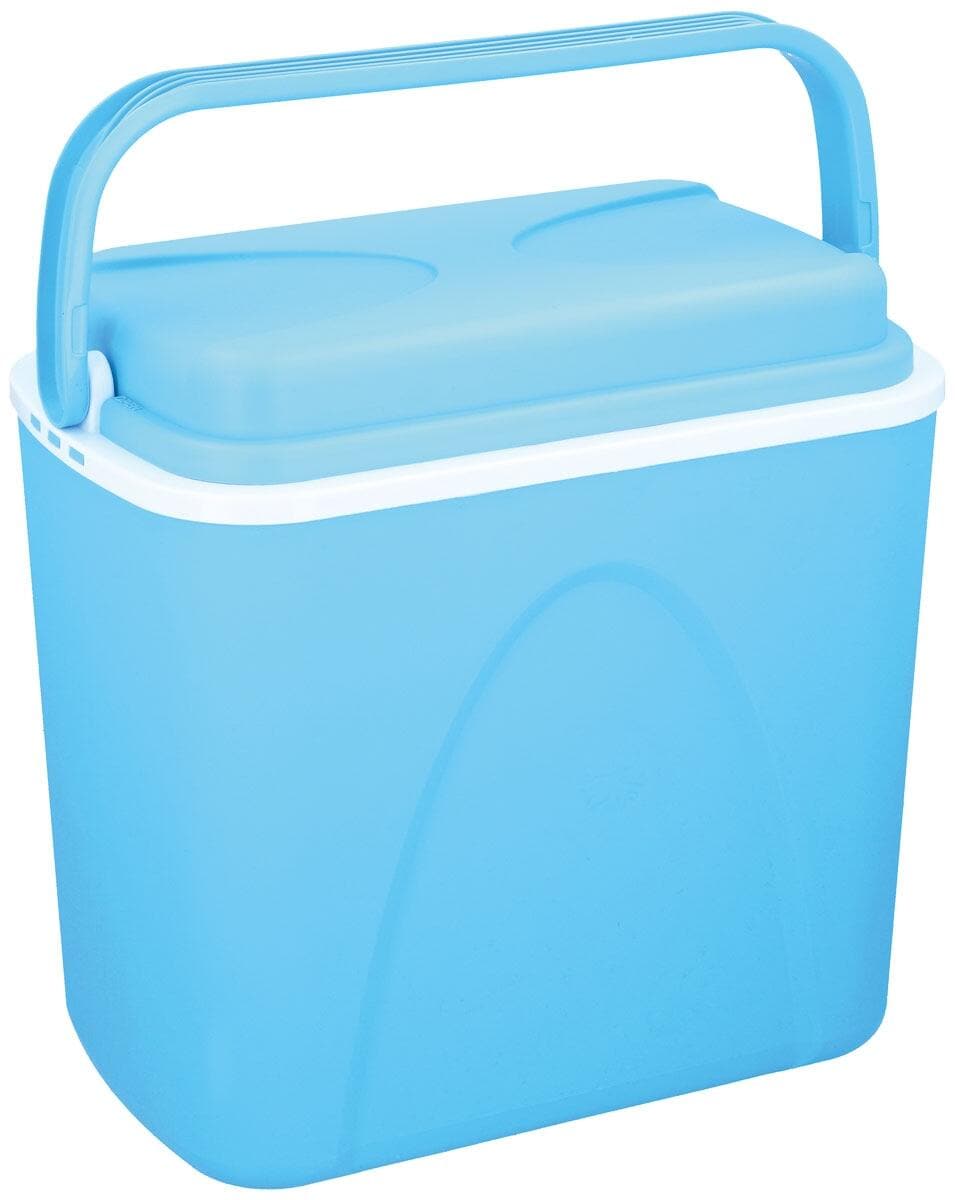 Kjøleboks passiv 24L blå 39x25x38 cm - Edco for campingbruk