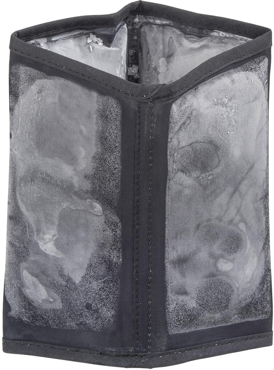 Detalj av kjølemansjett for champagneflasker svart 18 cm