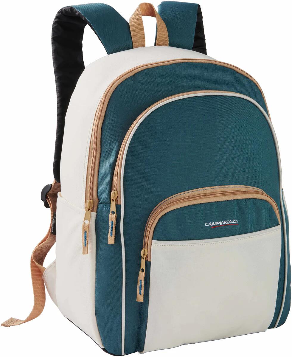 Kjøleryggsekk Fold´N Cool 20L blå/beige forfra
