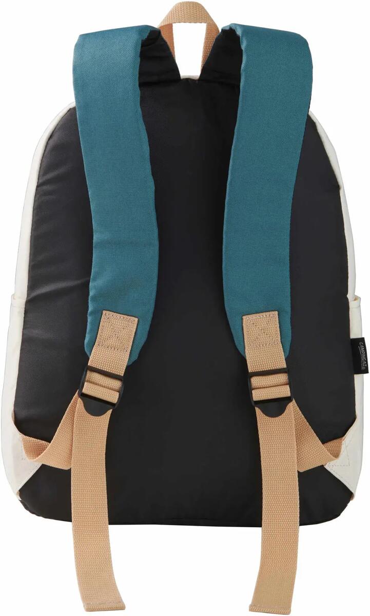 Detalj av skulderstropp på Kjøleryggsekk Fold´N Cool 20L blå/beige