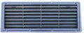 Kjøleskapventilasjon med insektnett 365x140mm signalhvit - MPK forfra