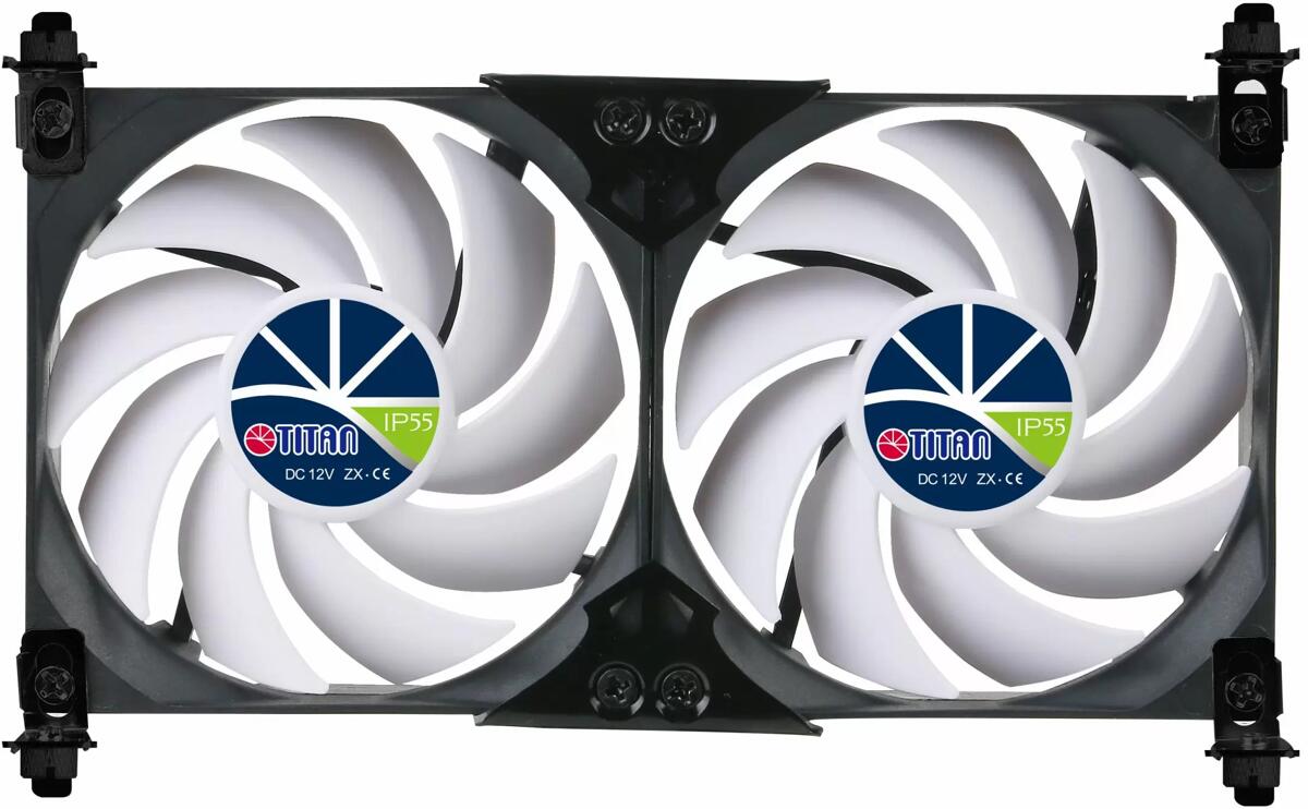 Kjøleskapvifte SC22V2+ dobbel 92 mm 12V IP55 bakside