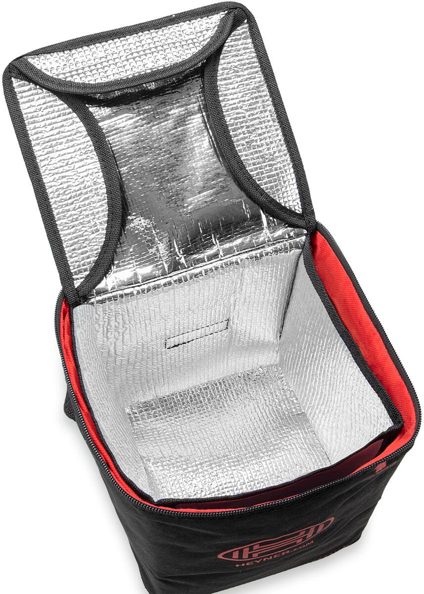 Nærbilde av glidelås på Kjøleveske 10L Oxford Nylon 600D Heyner