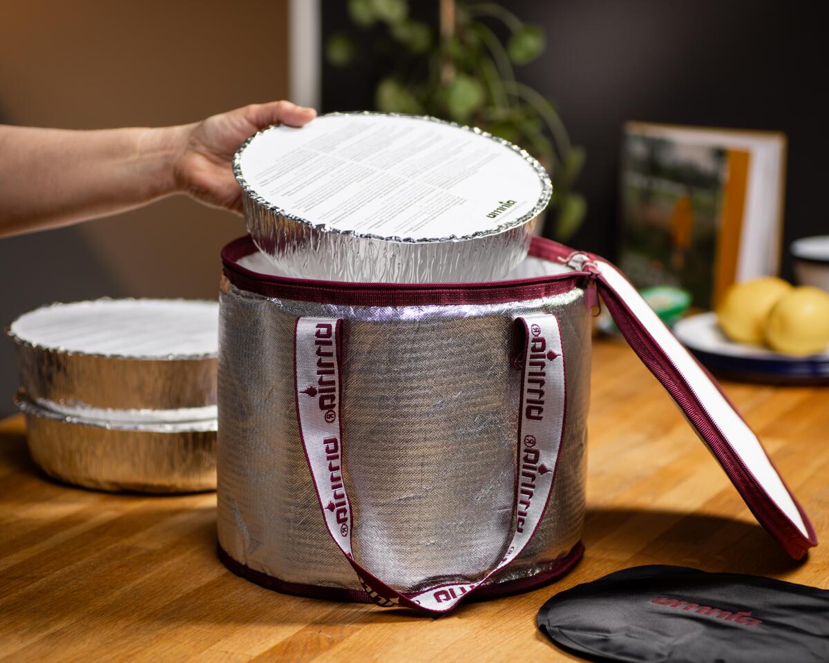 Kjøleveske Cool Bag inkl. kjøleelementer 27 cm montert og klar til bruk