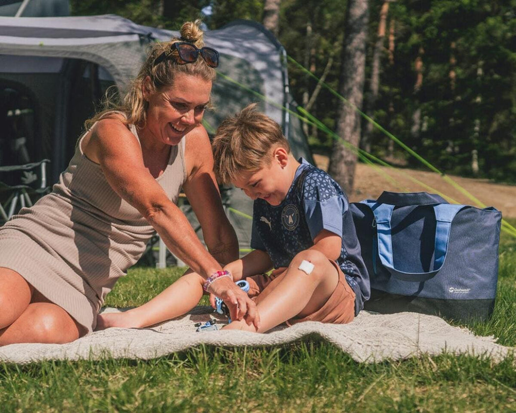 Kjøleveske Puffin 19L 300D polyester mørkeblå montert og klar til bruk