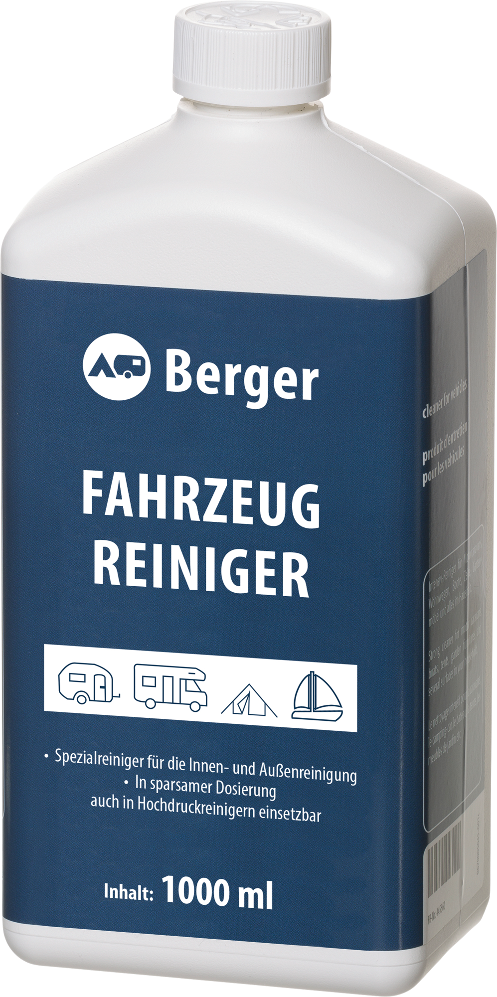 Kjøretøyrens for inn- og utvendig bruk 1 liter forfra