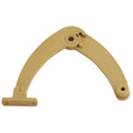 Klaffholder beige 2-pack i plast, høyre/venstre montering fra Fawo