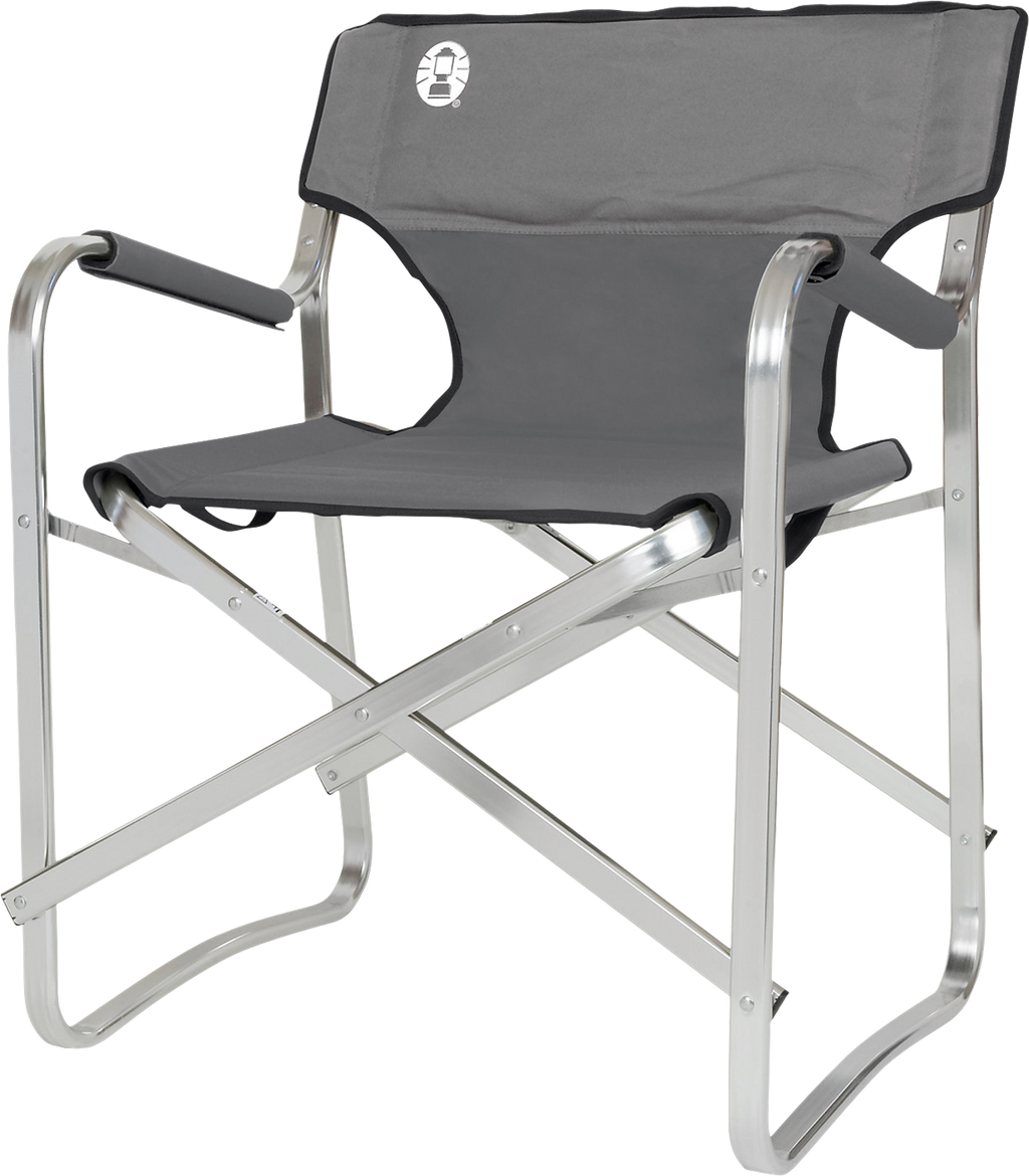 Baksiden av Klappbar campingstol Deck Chair aluminium