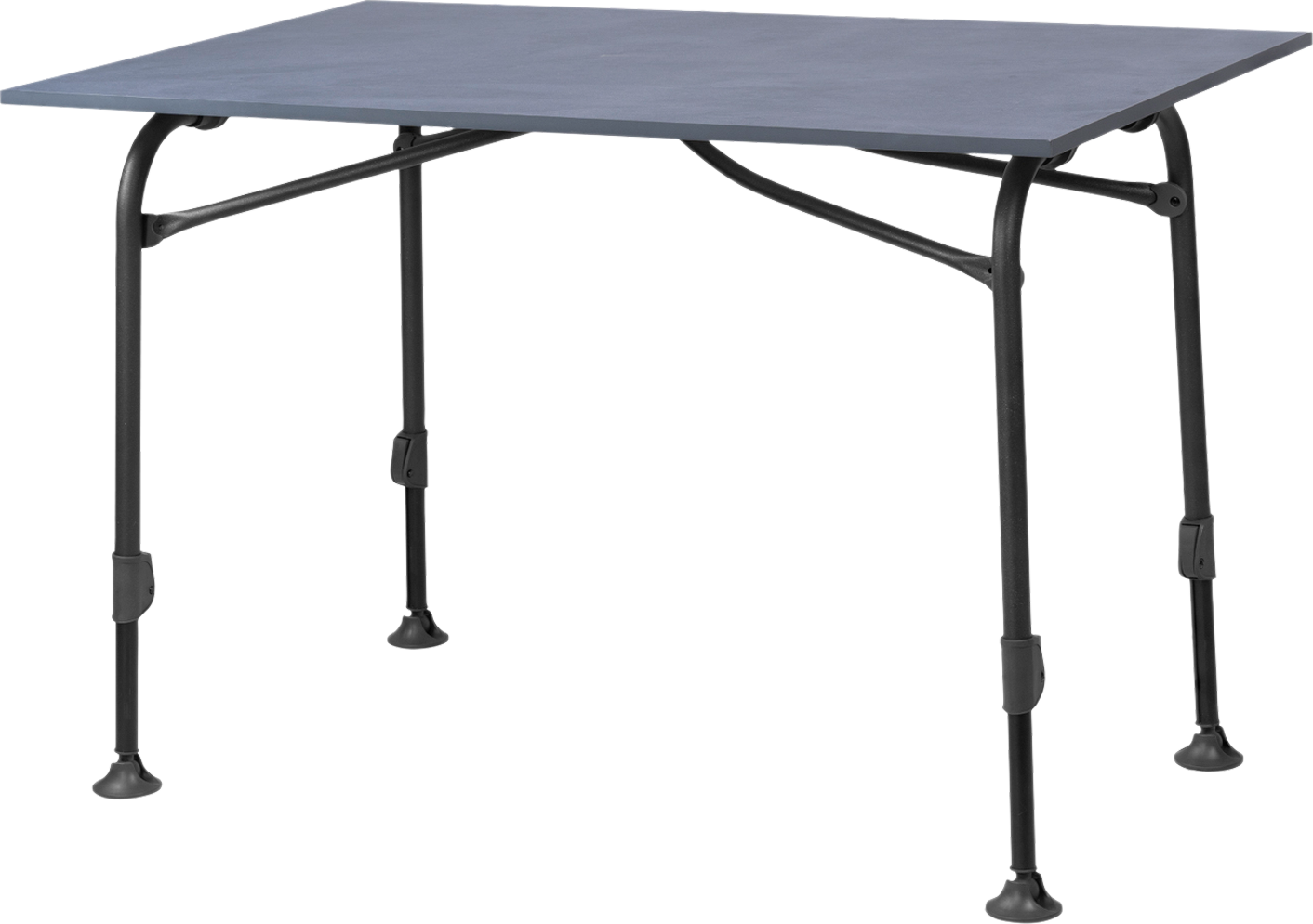 Klappbart campingbord Aircolite Luxory 115 x 70 cm aluminium Westfield forfra