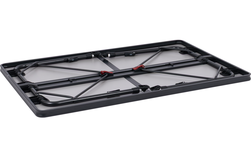 Sidevisning av Klappbord AP/276-89 høydejusterbart svart