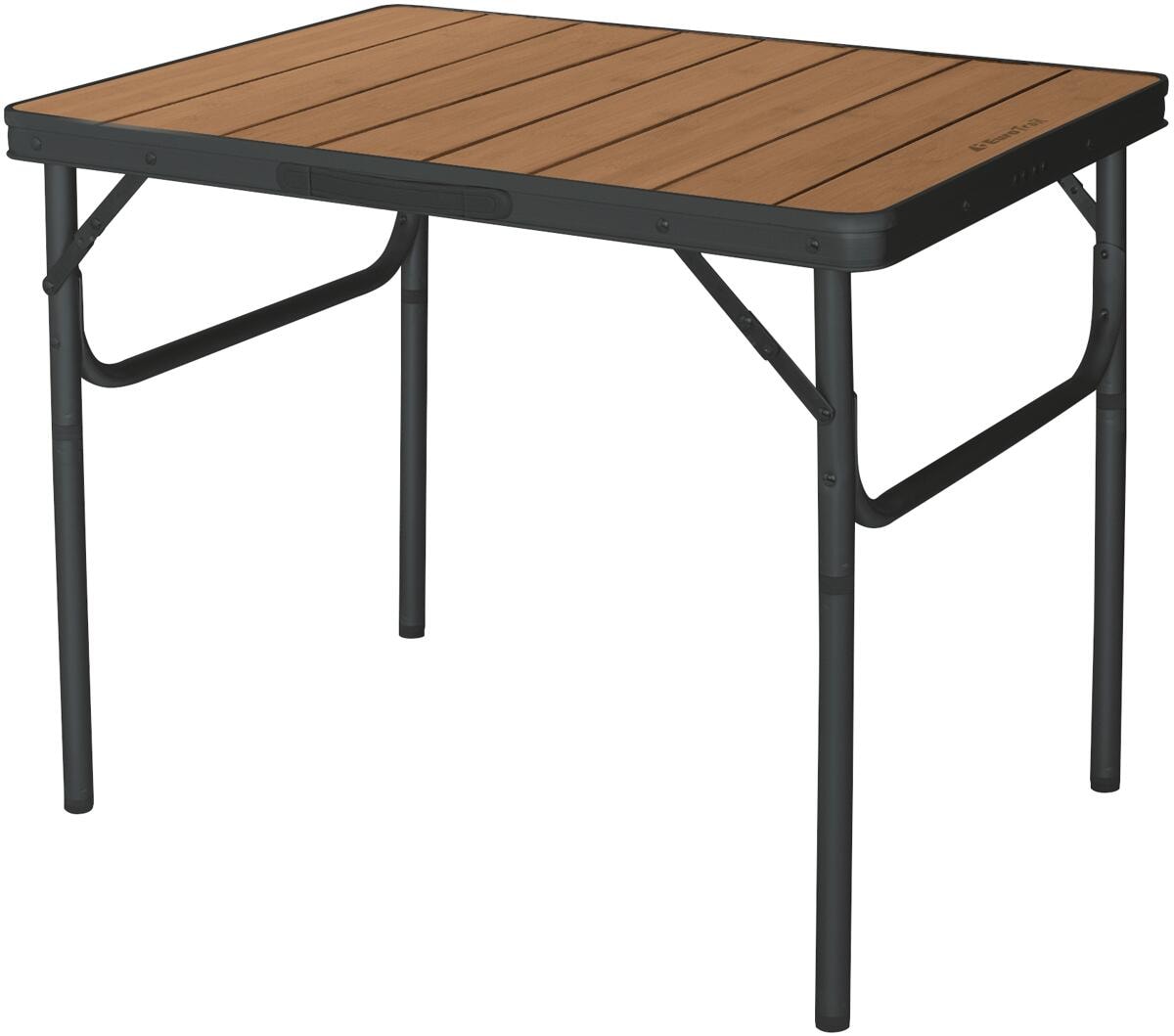 Klappbord Arsoli bambus 60x45 cm høydejusterbart forfra
